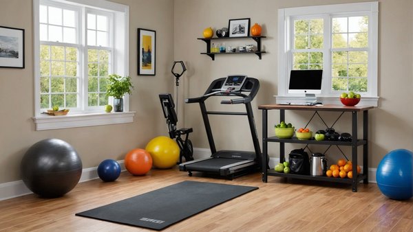 Transform Your Kitchen Corner: Boost Weight Loss by Creating a Mini-Gym Space!
