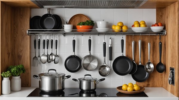 Smart Solutions for Organizing Large Cooking Utensils in Your UK Kitchen: A Guide to Efficiency